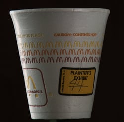 McDonalds Coffee Cup